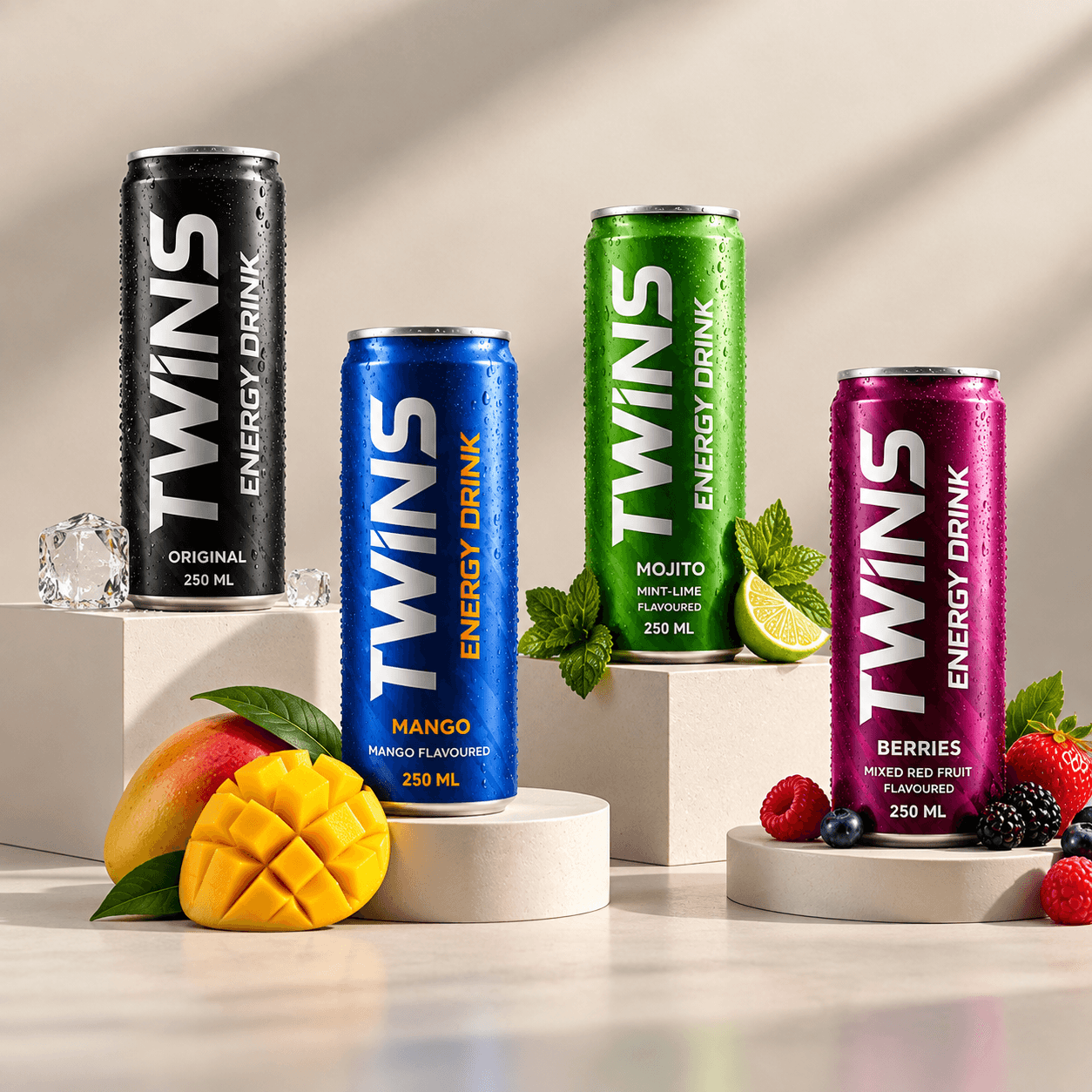 Gama Twins Energy Drink de 250 ml